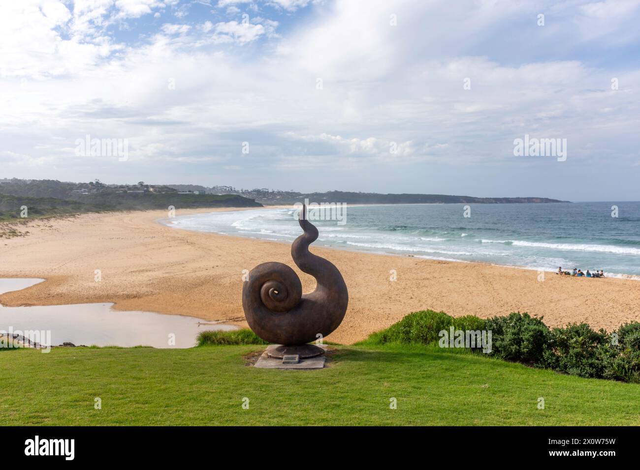 Short Point Beach Recreation Reserve, Merimbula, New South Wales, Australia Stock Photo