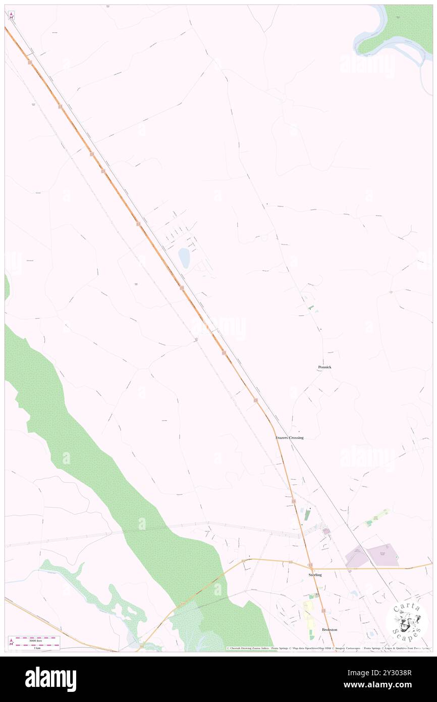 Zuta, Glynn County, US, United States, Georgia, N 31 19' 14'', S 81 35' 2'', map, Cartascapes Map published in 2024. Explore Cartascapes, a map revealing Earth's diverse landscapes, cultures, and ecosystems. Journey through time and space, discovering the interconnectedness of our planet's past, present, and future. Stock Photo