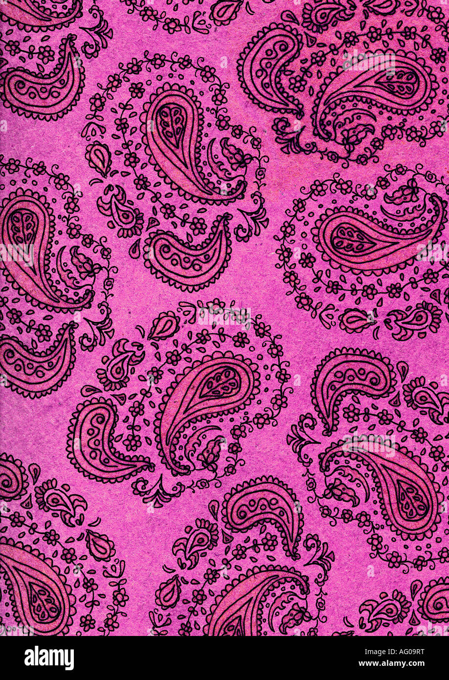 Paisley illustration Stock Photo