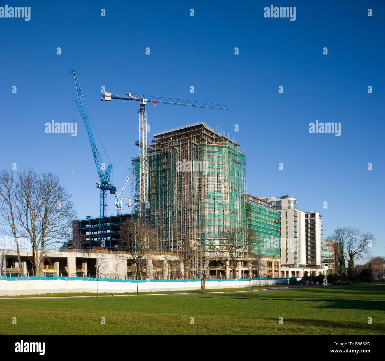 construction site uk Stock Photo