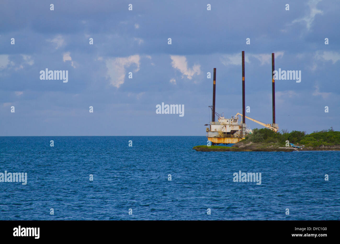 Grand Cay, Bahamas Stock Photo