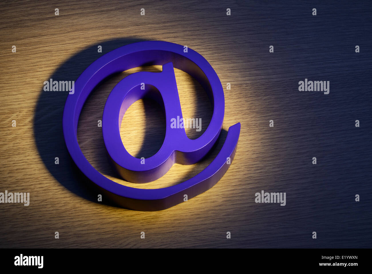 Email at symbol Stock Photo