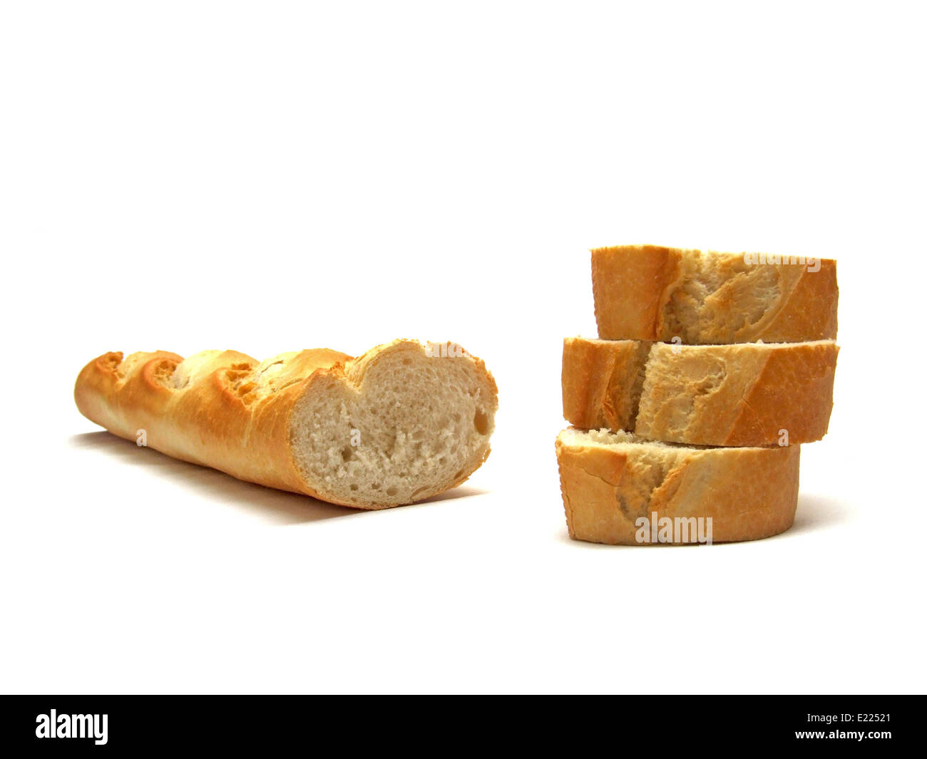 french bread Stock Photo