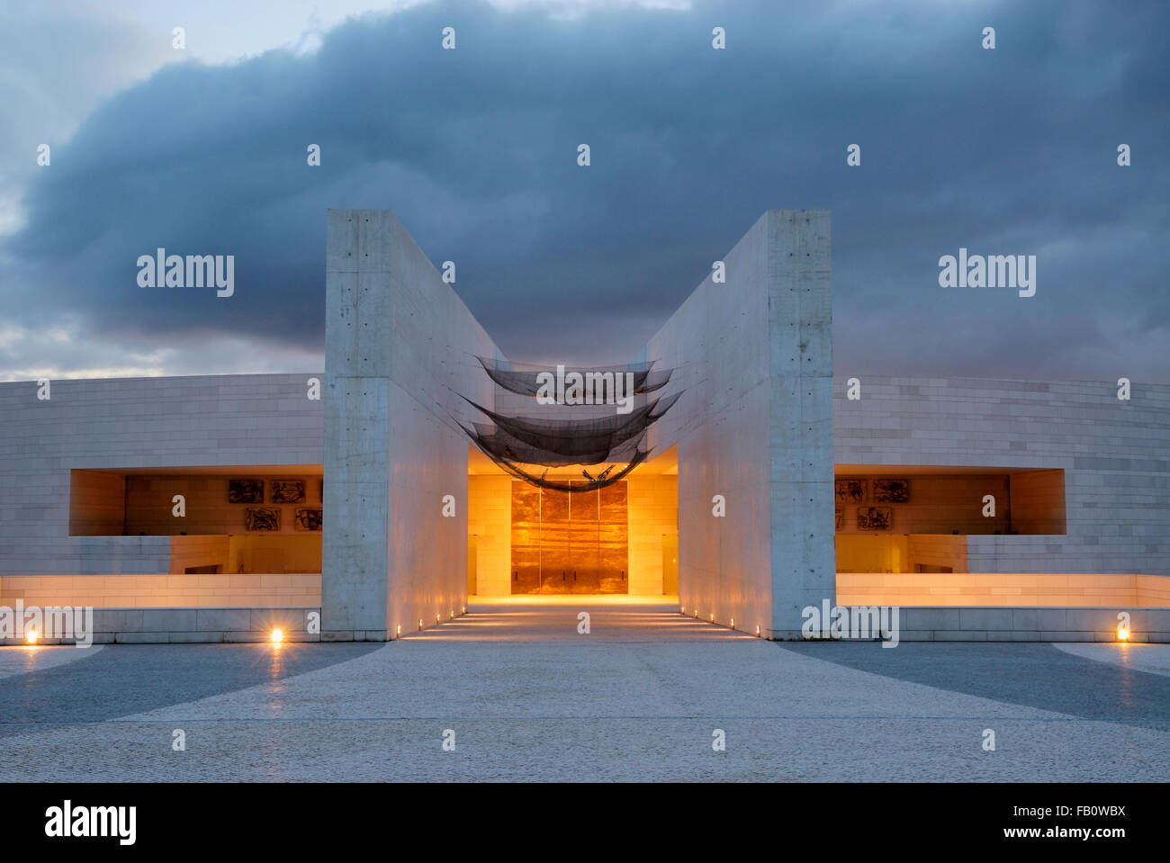 Igreja de Santissima Trindade (Church of the Most Holy Trinity), Fatima, Beira Litoral, Portugal Stock Photo