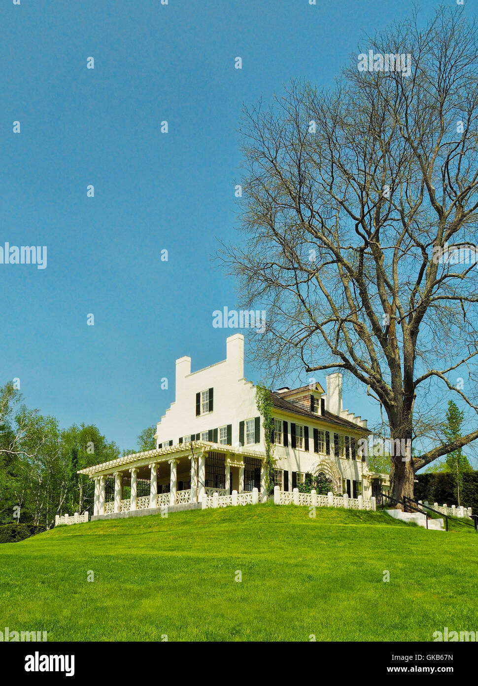 Aspect, Saint Gaudens National Historic Site, Cornish, New Hampshire, USA Stock Photo