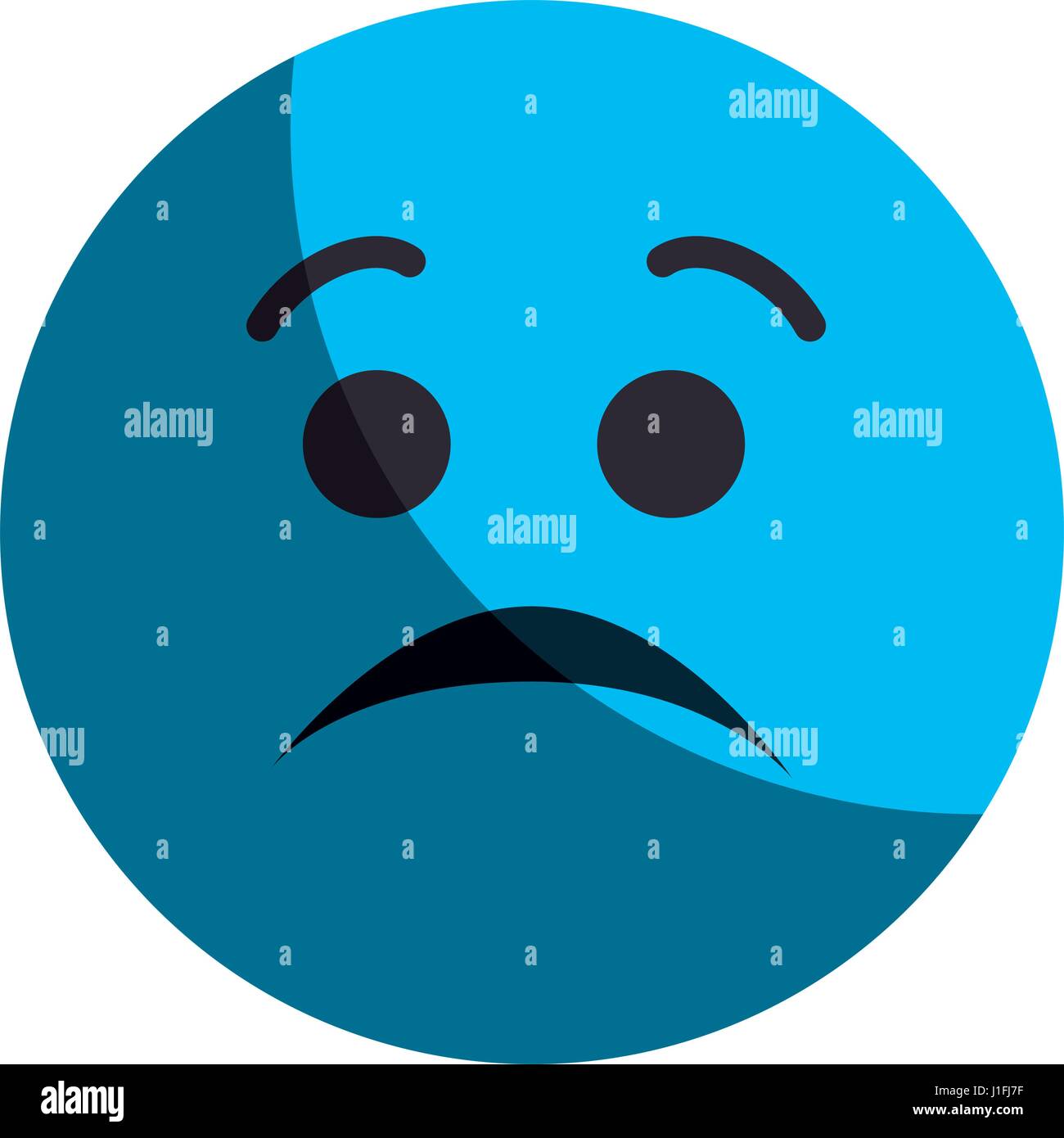 emoticon kawaii face icon Stock Vector Image & Art - Alamy