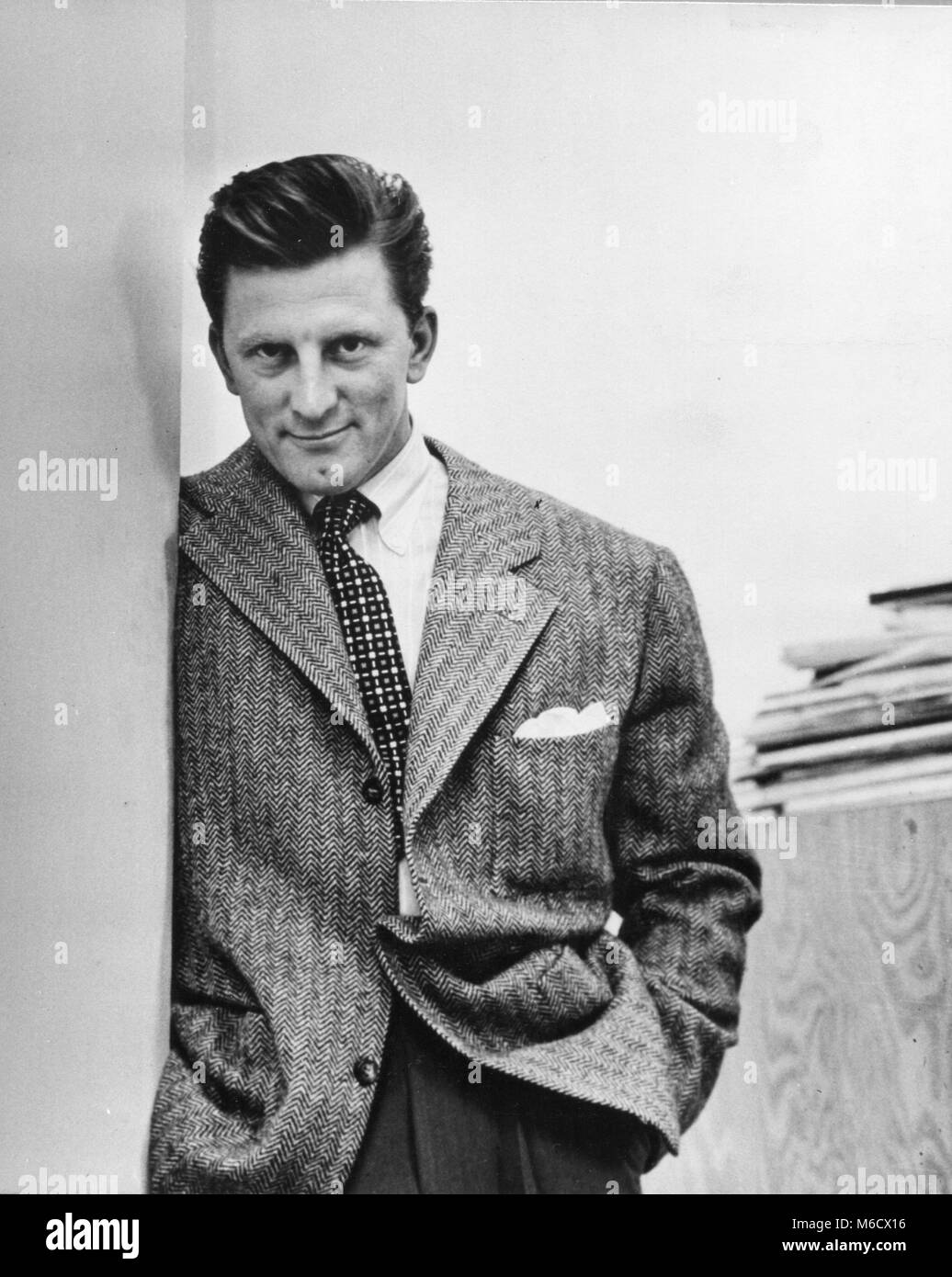 Kirk Douglas, American motion picture actor. 1950. Stock Photo