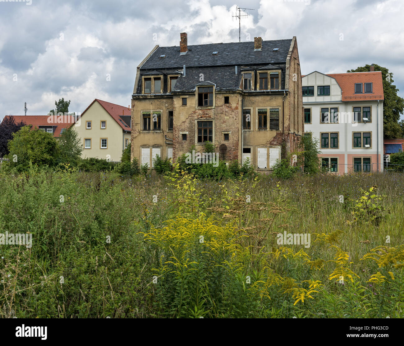 old real estate Stock Photo