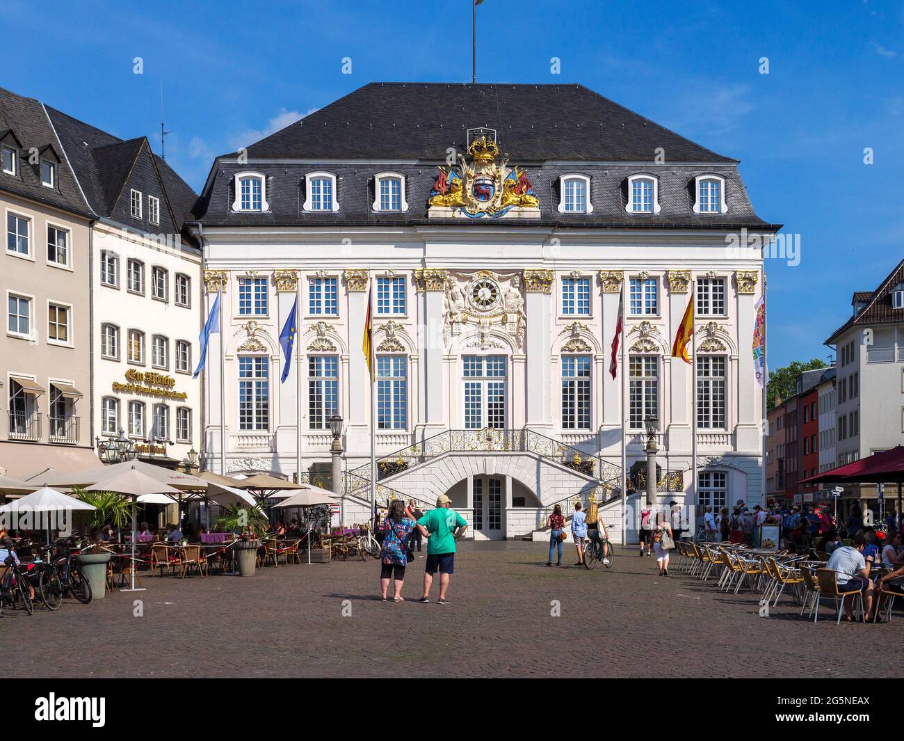 Altes Rathaus, Bonn, Nordrhein-Westfalen, Deutschland, Europa Stockfoto