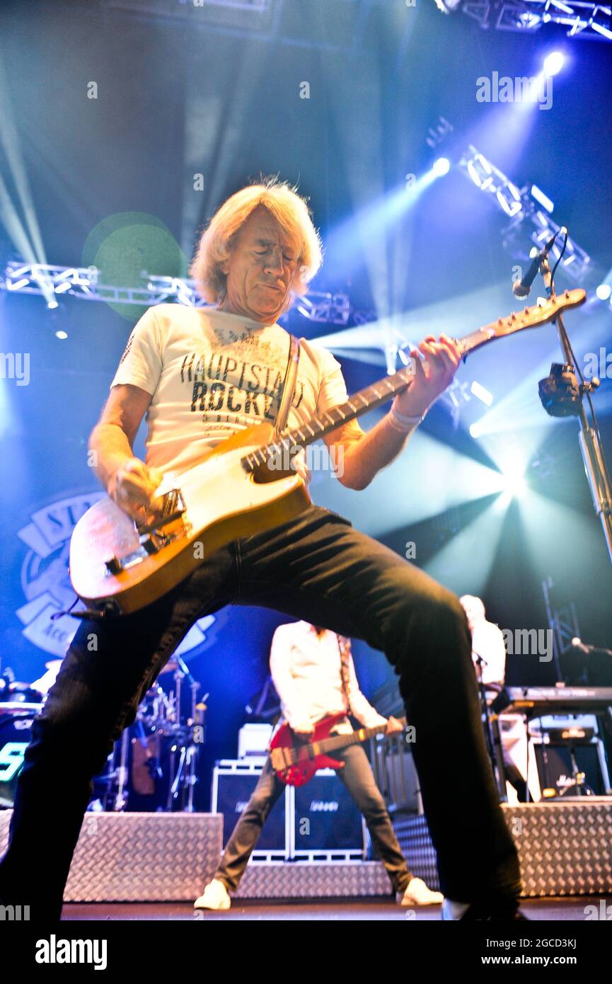 Status Quo beim Clumber Park Festival Stockfoto