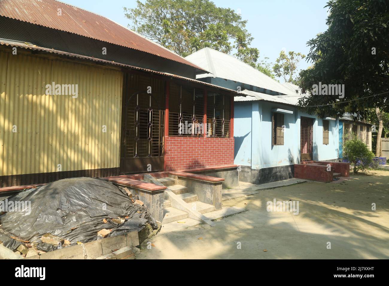 Heimatdorf Sommersaison in bangladesch Stockfoto