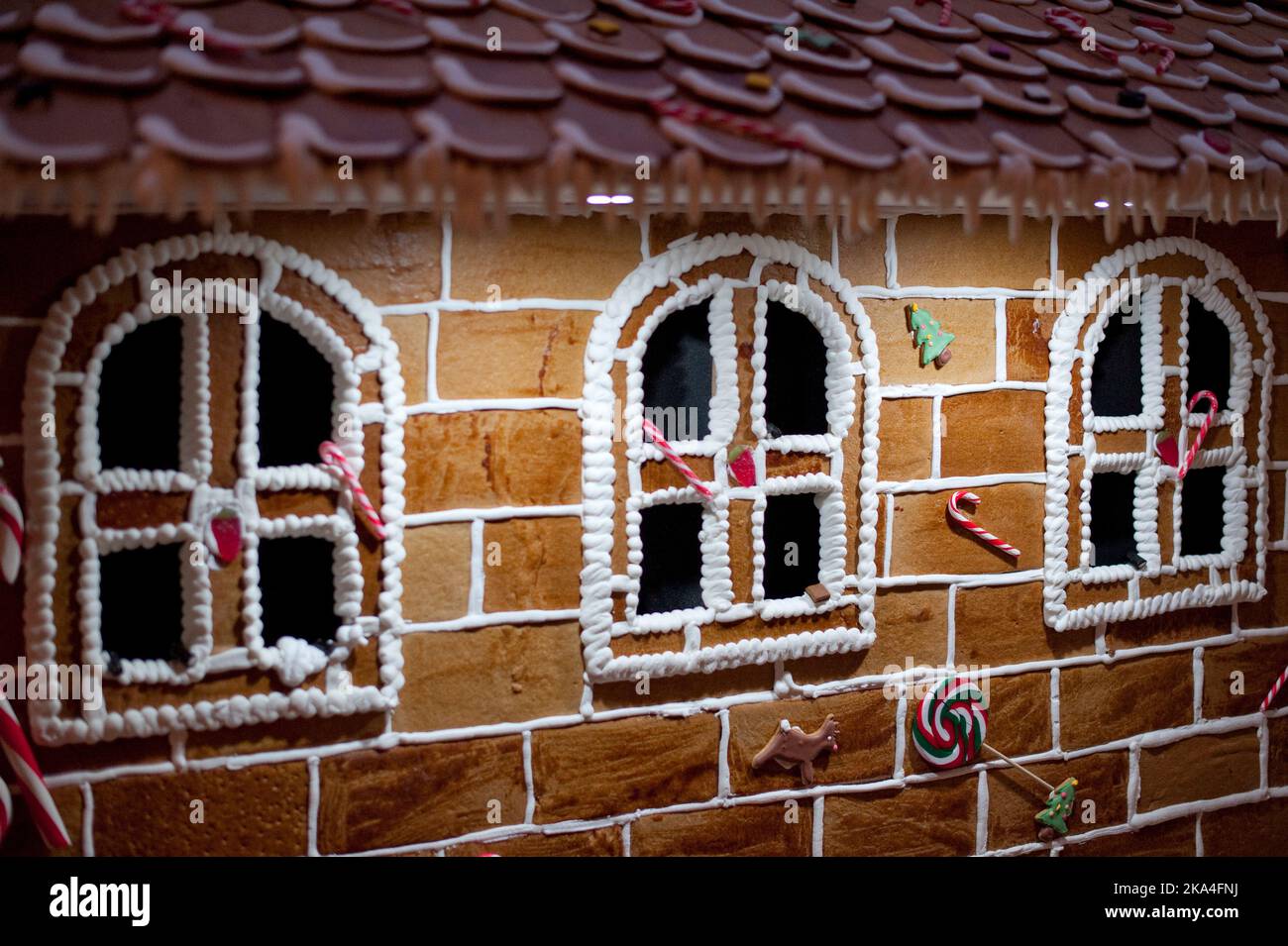 lebkuchenweihhaus Stockfoto