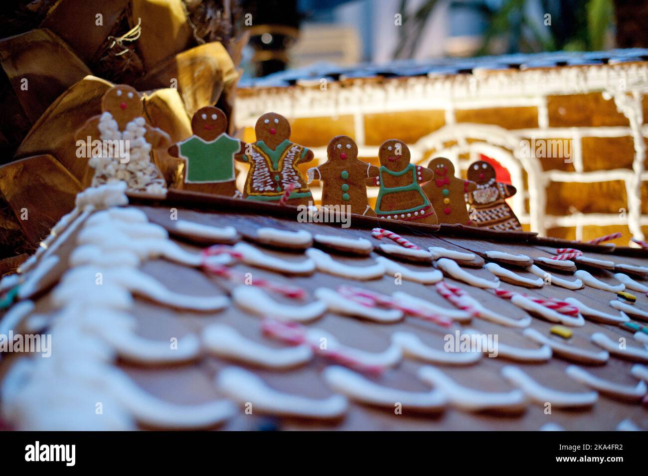 lebkuchenweihhaus Stockfoto