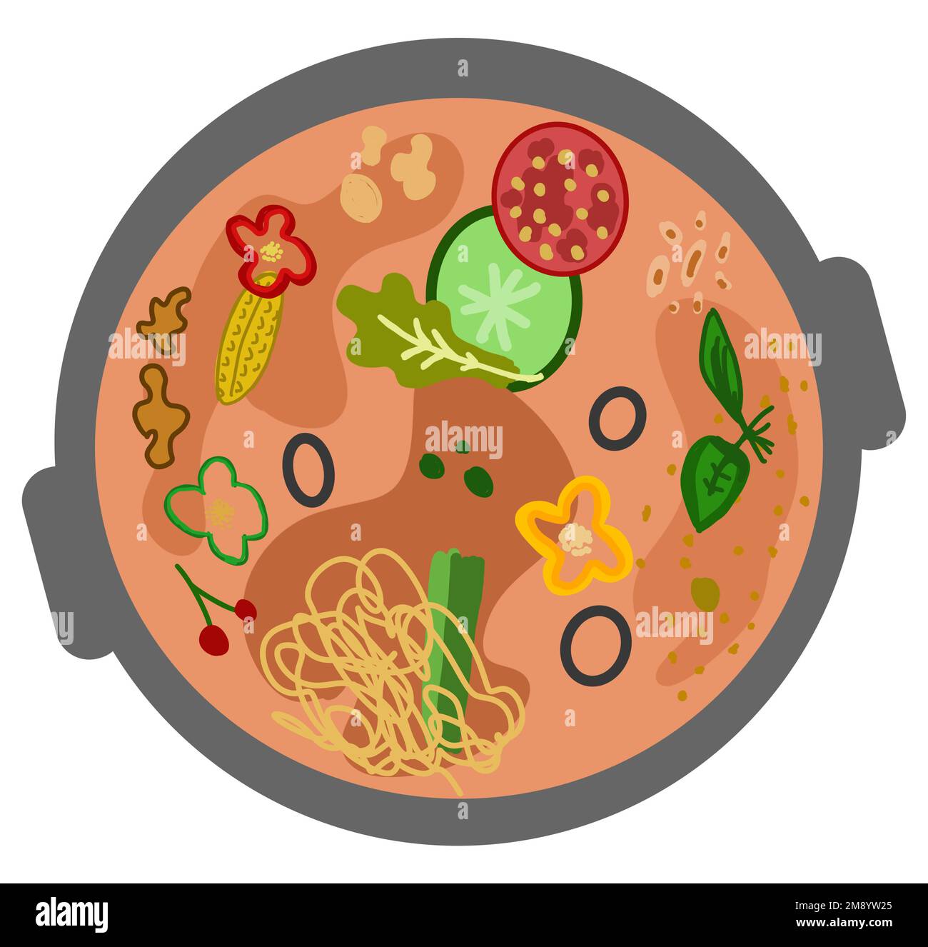 Griffe In Food Plate Grey Stockfoto