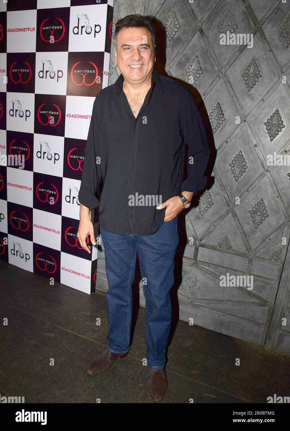 Boman Irani, indischer Schauspieler, Weirdas Comedy Event, Mumbai, Indien, 2. Mai 2017 Stockfoto