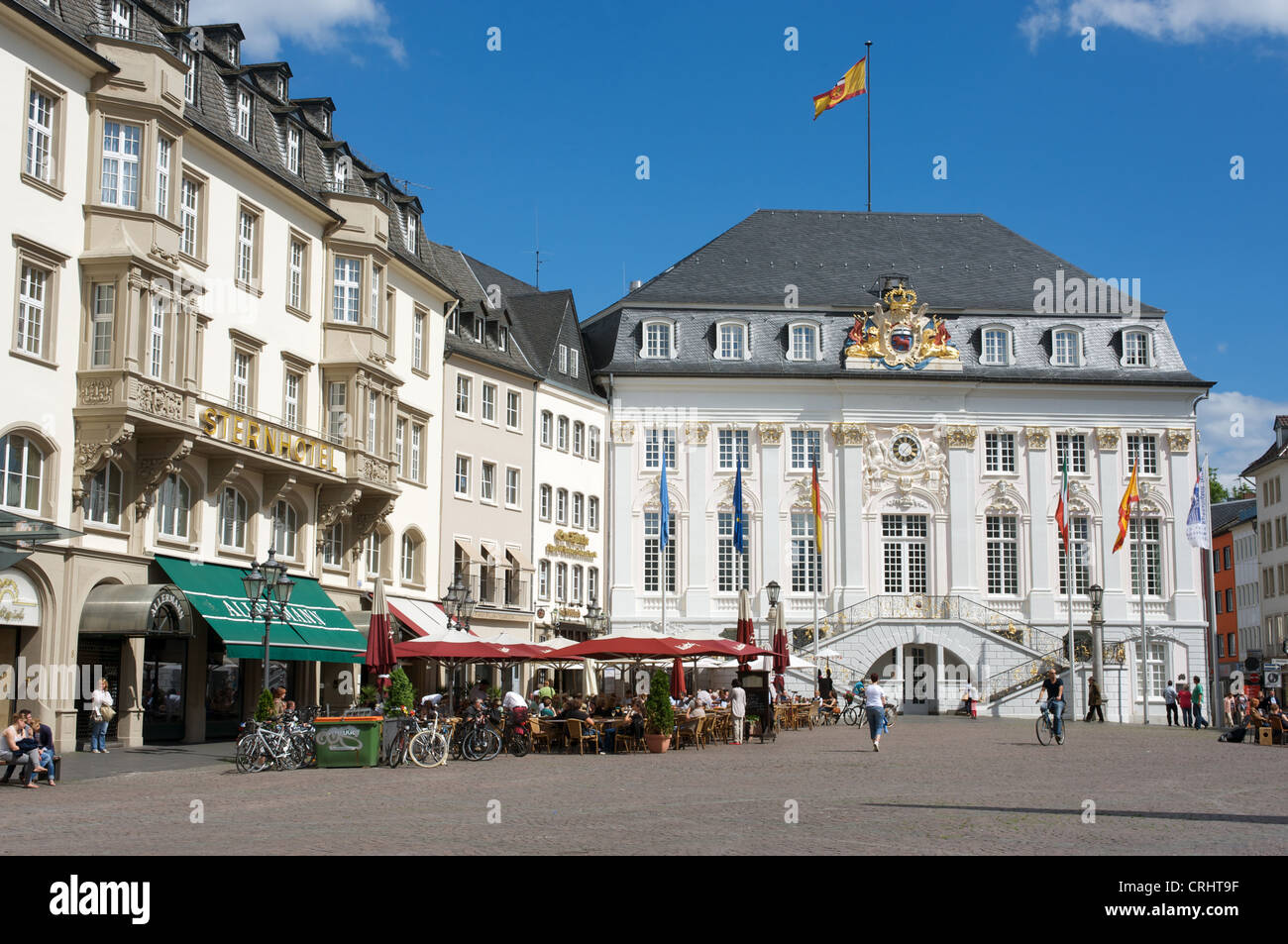 Rathaus (Town Hall) Bonn, Nordrhein-Westfalen, Deutschland. Stockfoto