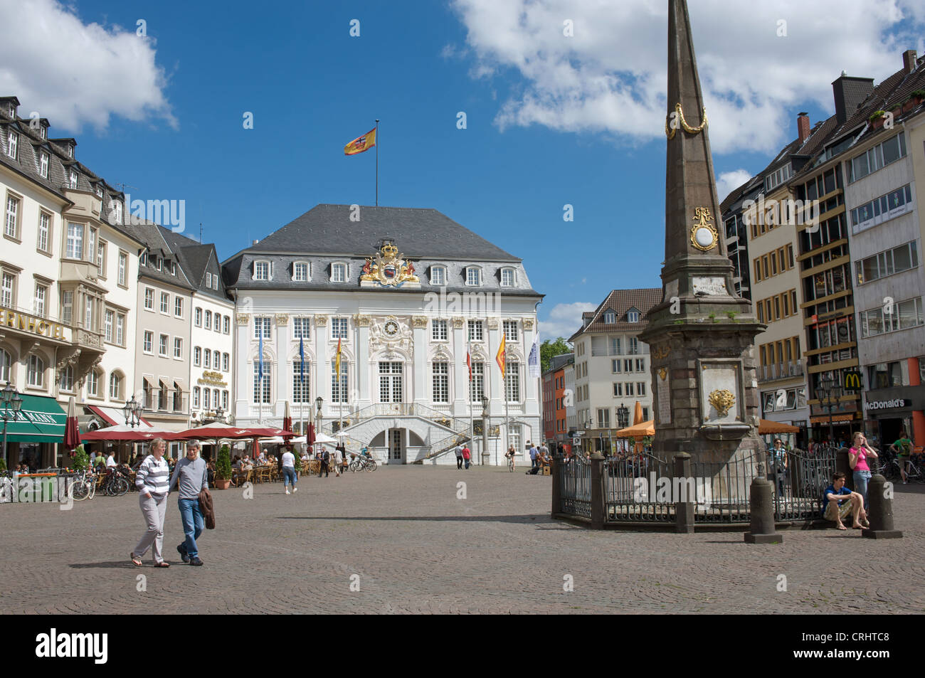 Rathaus (Town Hall) Bonn, Nordrhein-Westfalen, Deutschland. Stockfoto