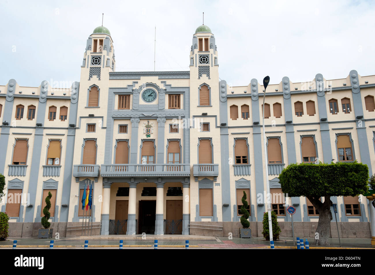 Palacio De La Asamblea (Rathaus), Melilla, Spanien Stockfoto