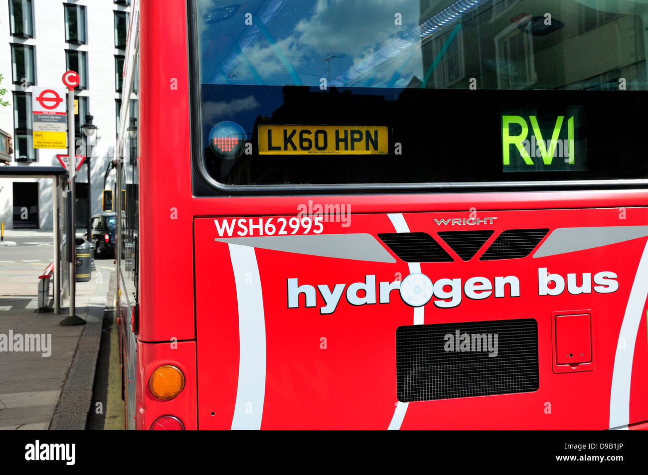 London, England, Vereinigtes Königreich. Wasserstoff-London-bus Stockfoto