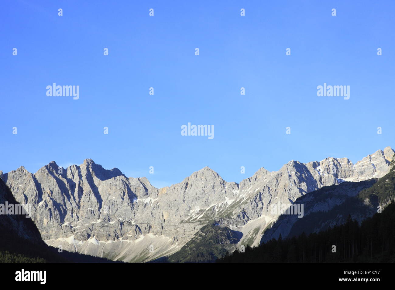 Berge und Felsen Stockfoto