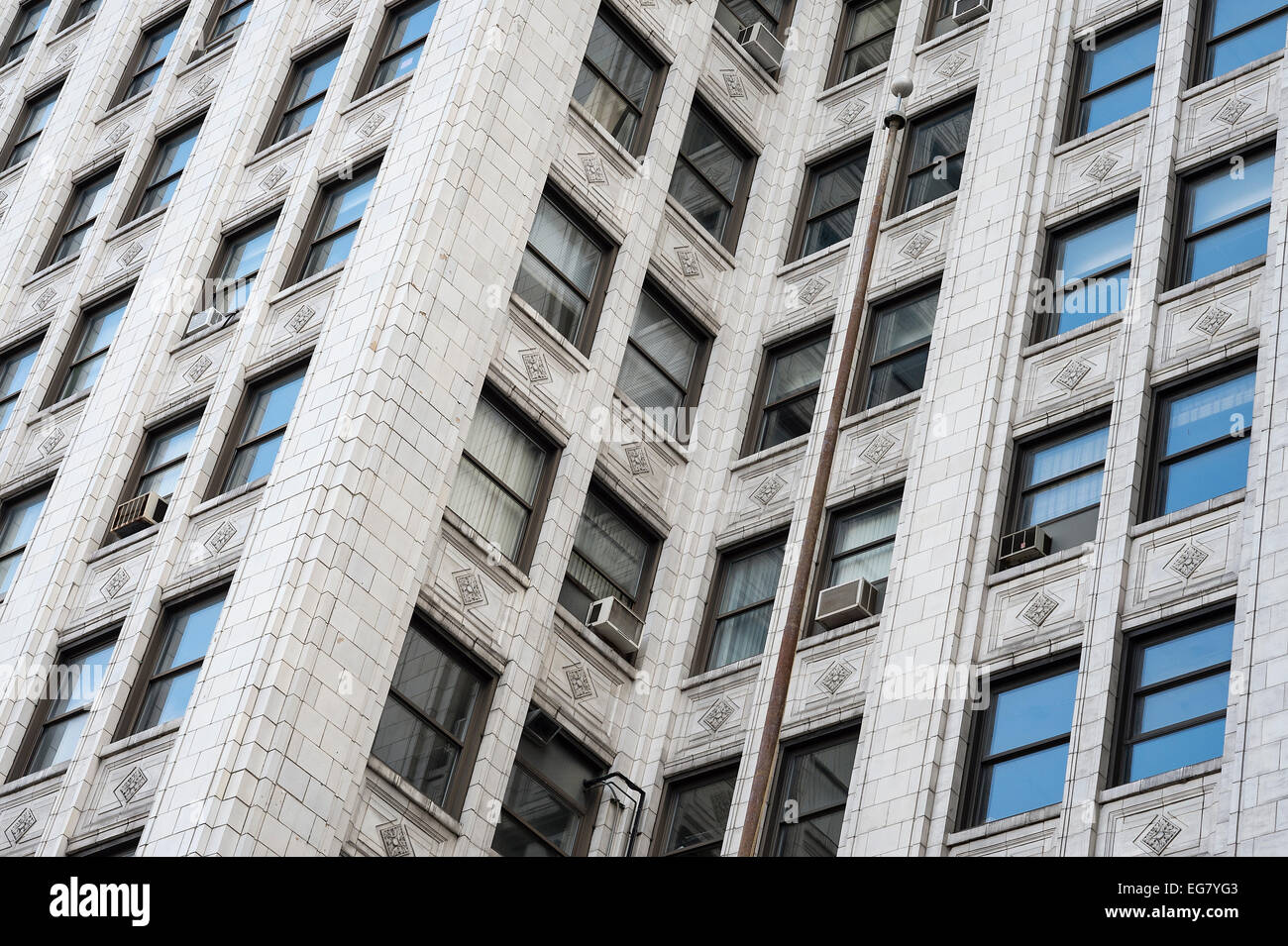 Büro Buiding Detail. Stockfoto