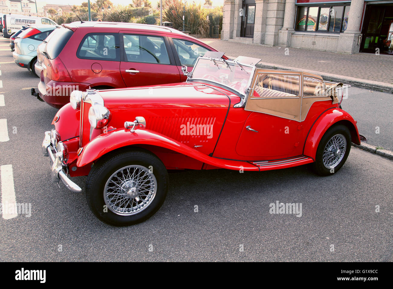 MG britischen Sportwagen von 1952 Stockfoto