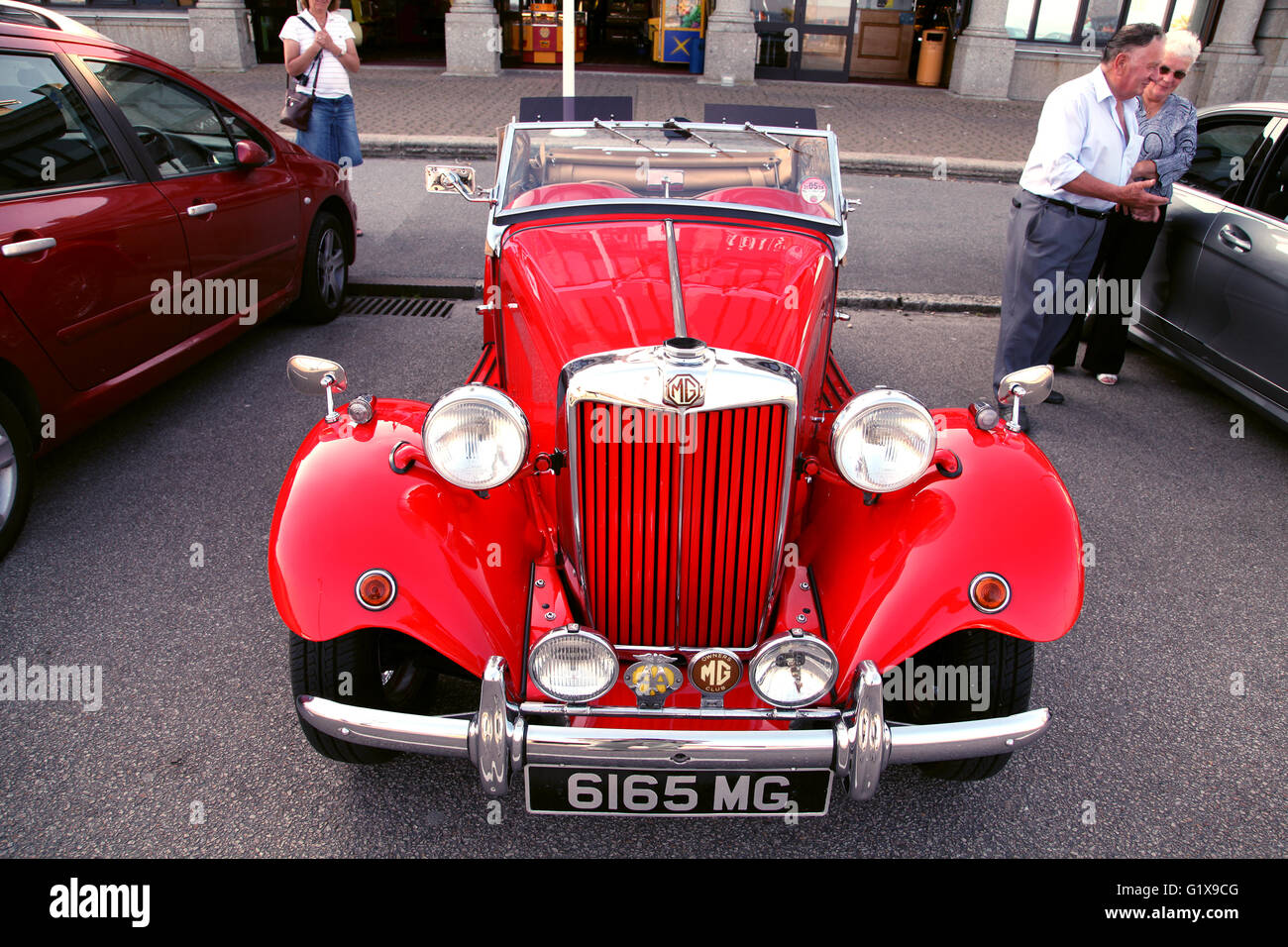 MG britischen Sportwagen von 1952 Stockfoto