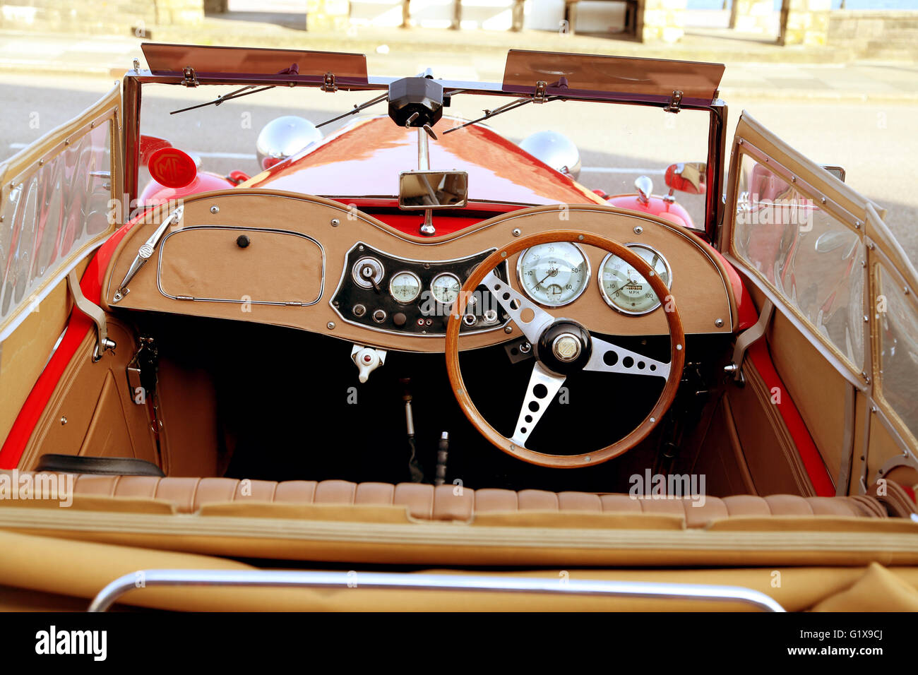 MG britischen Sportwagen von 1952 Stockfoto