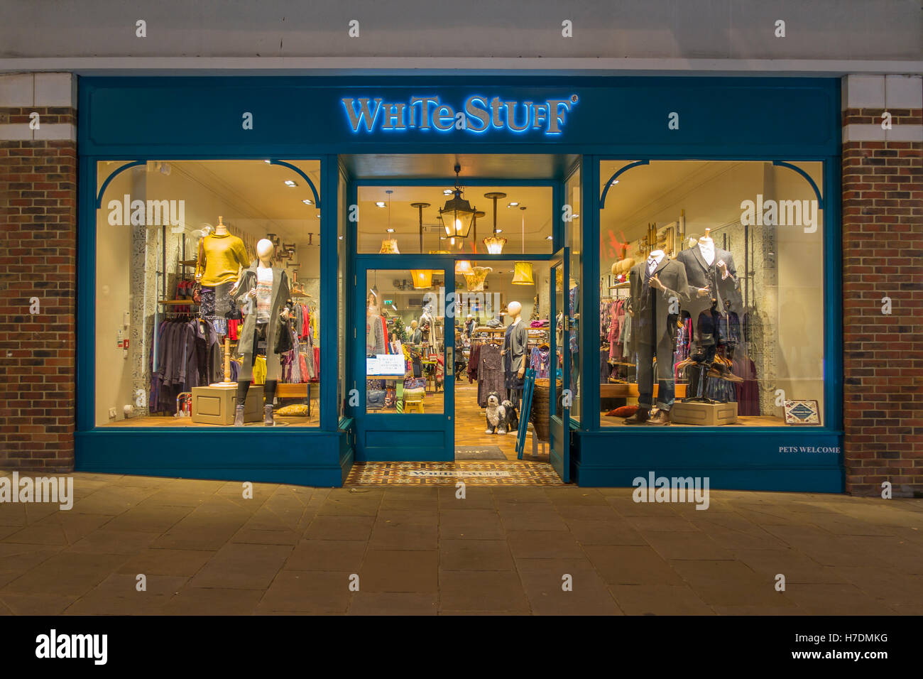 White Stuff-Fashion-Store Whitefriars Einkaufszentrum Canterbury Kent UK Stockfoto