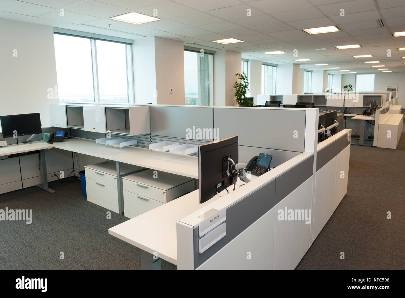 Konzept Büro Innenraum öffnen. Stockfoto