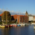 Elberadweg Etappen: Der Hafen von Glückstadt