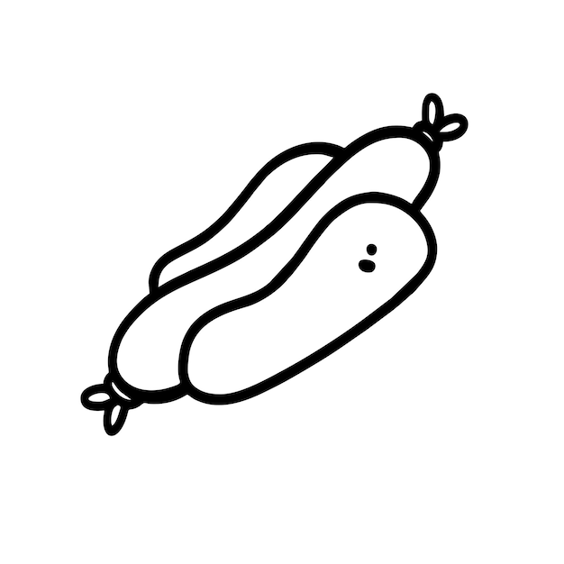 Rohwurst-Vektoren und -Illustrationen zum kostenlosen Download | Freepik