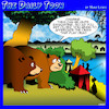 Cartoon: Playing dead (small) by toons tagged bears,carnivores