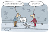 Cartoon: Hundegebell (small) by Lo Graf von Blickensdorf tagged hund,kläffer,hundegebell,dizibel,lautstärke,gassi,gehen,herrchen,frauchen,graf,lo,karikatur,cartoon,ruhestörung,bellen,kläffen,tier,hundeleine,straße,fckafd