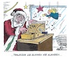 Cartoon: Weihnachtsgeschäft (small) by mandzel tagged weihnachten,konsumzurückhaltung,umsatzmangel