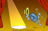 Cartoon: Spotlights (small) by Amorim tagged mpox,world,health,organization