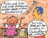 Cartoon: Schweinefleischsünde - Swine Sin (small) by Schimmelpelz-pilz tagged schweinefleisch,schwein,fleisch,nahrung,essen,sünde,religion,gemeinsamkeiten,unterschiede,bibel,leviticus,altes,testament,regeln,vorurteile,disput,sin,bible,old,pork,meat