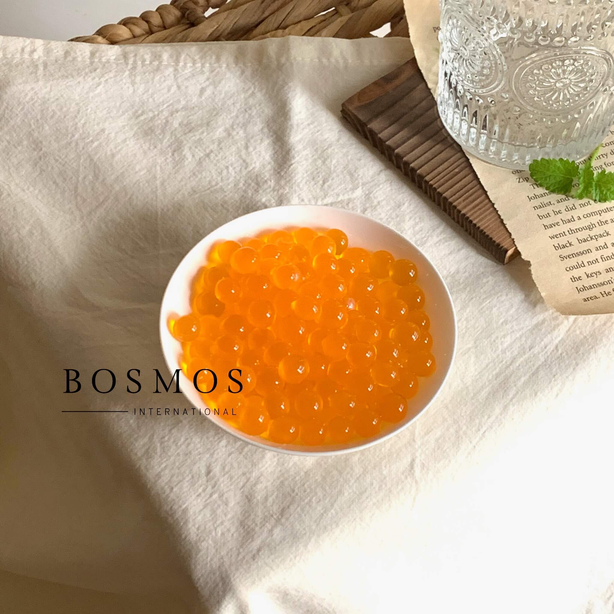 Peach Popping Boba (Premium) - BOSMOS International