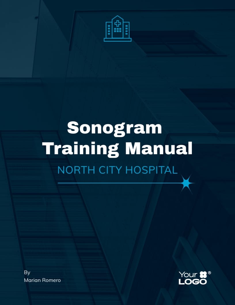 Healthcare Hospital Training Manual Template