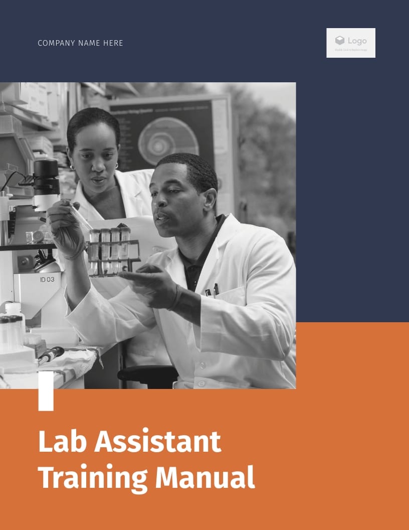 Lab Assistance Training Manual Template