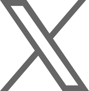 X footer logo