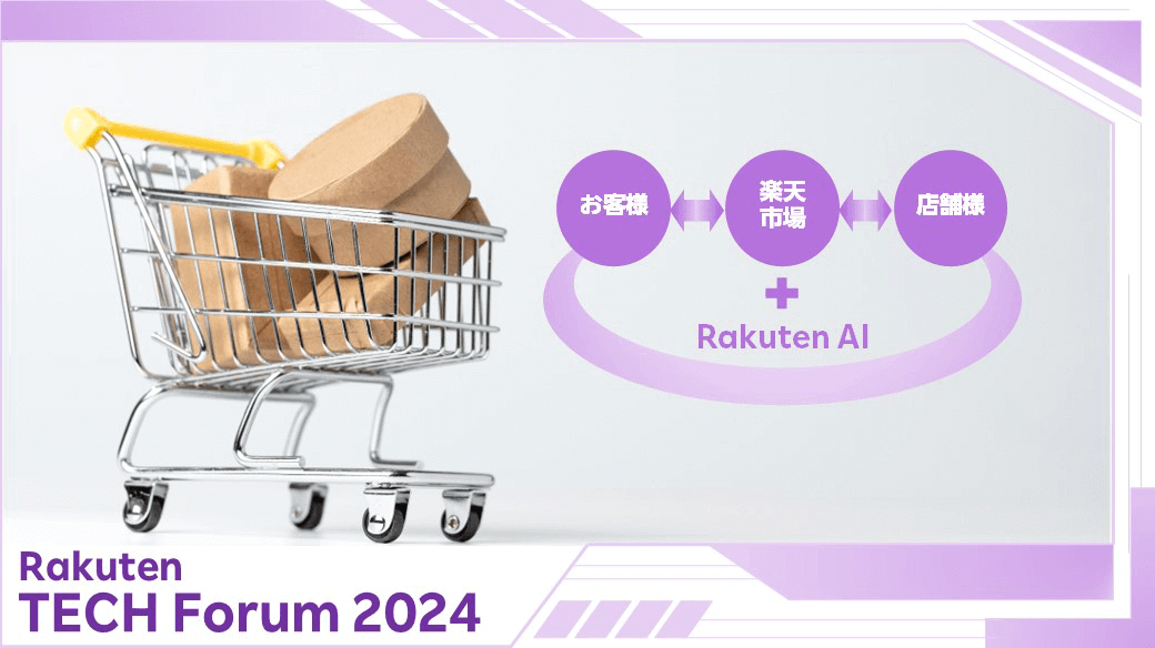 AIを活用した「楽天市場」の未来：新しい価値創造に向けた挑戦 サムネイル