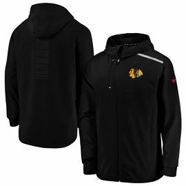 Blouson pour homme Fanatics Clutch Anorak NHL Chicago Blackhawks