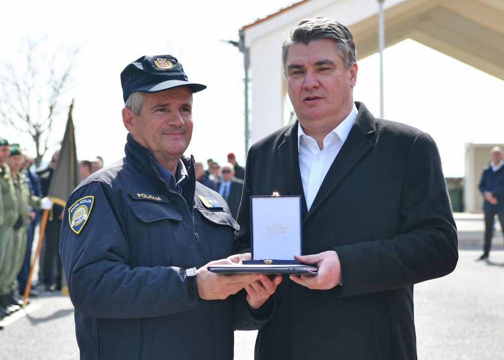 President Milanović Attends Ceremony in Split Marking Formation of BATT ...